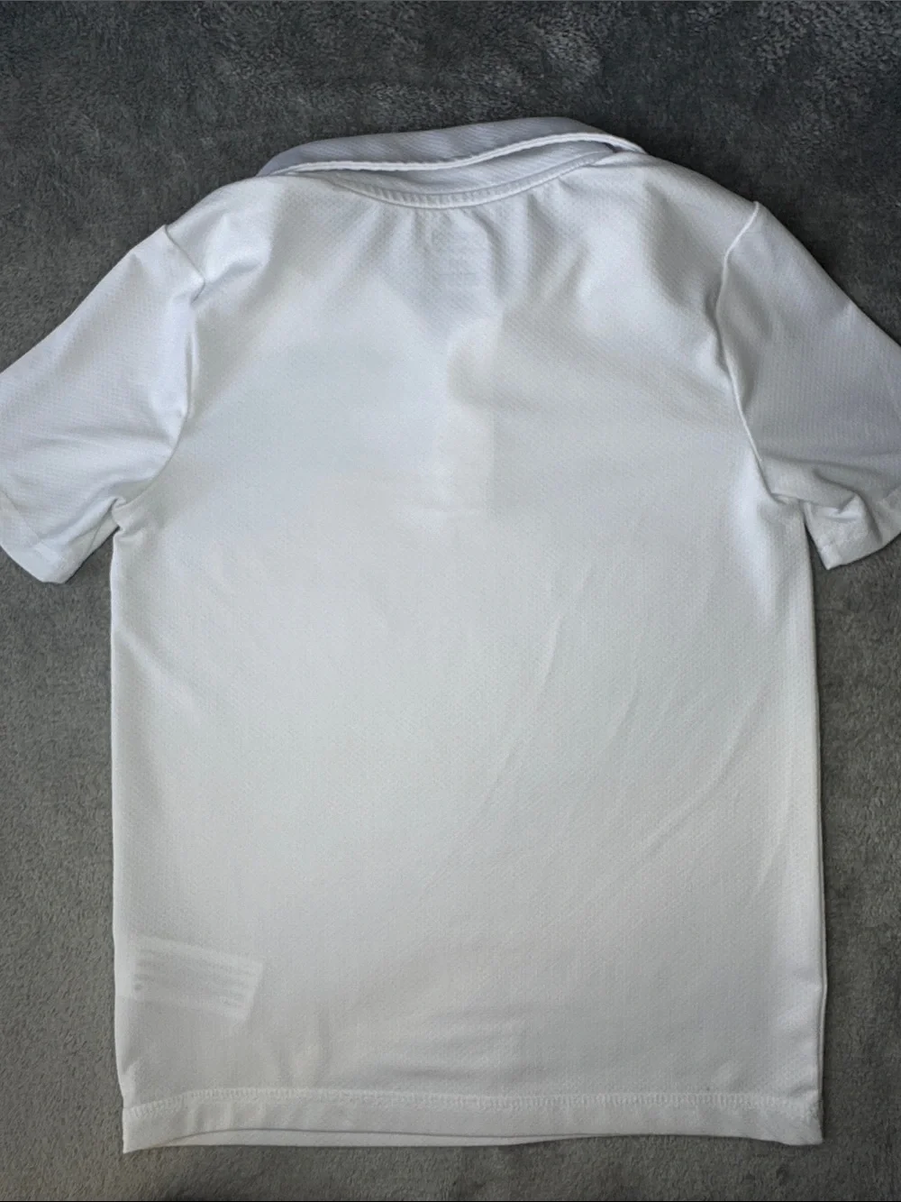 OshKosh B'gosh White Short-Sleeve Polo